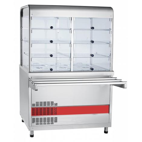 Холодильная витрина-прилавок ABAT ПВВ(Н)-70КМ-С-02-НШ (АСТА)
