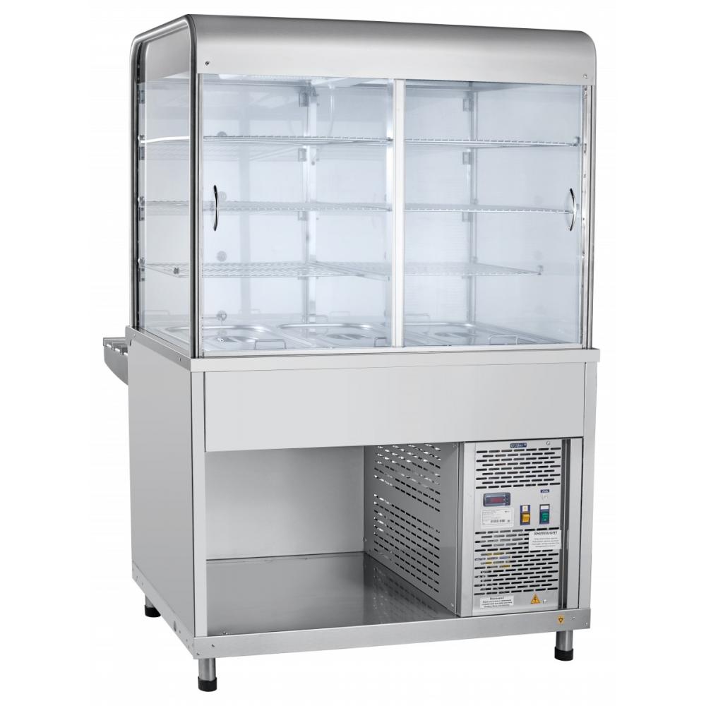 Холодильная витрина-прилавок ABAT ПВВ(Н)-70КМ-С-02-НШ (АСТА)
