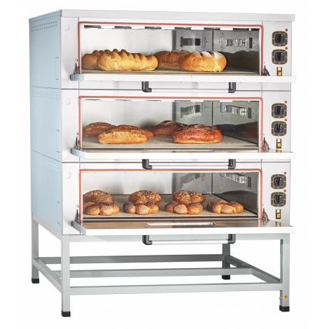 Подовый пекарский шкаф ABAT ЭШП-3КП (320 °C) электрический