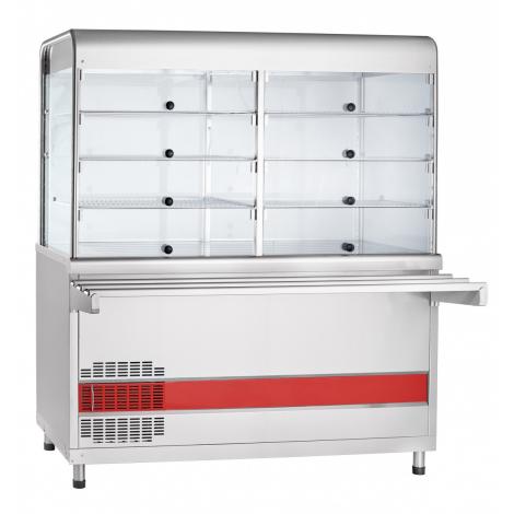 Холодильная витрина-прилавок ABAT ПВВ(Н)-70КМ-С-01-ОК (АСТА)