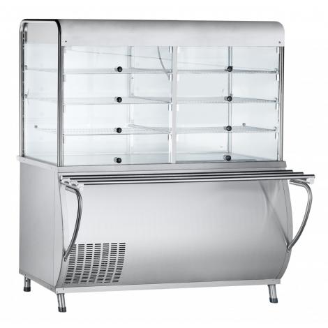 Холодильная витрина-прилавок ABAT ПВВ(Н)-70М-С-ОК (ПАТША)