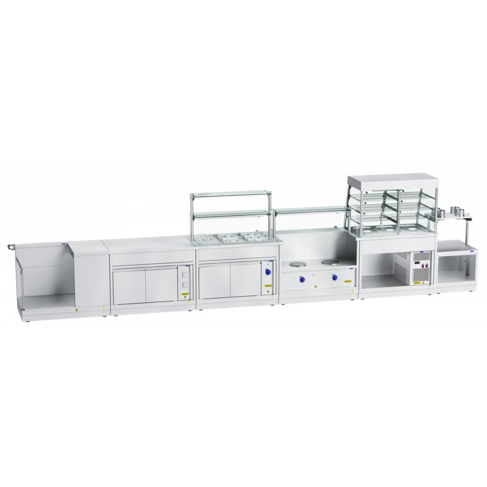 Холодильный прилавок ABAT ПВВ(Н)-70Х-04-НШ (HOT-LINE)